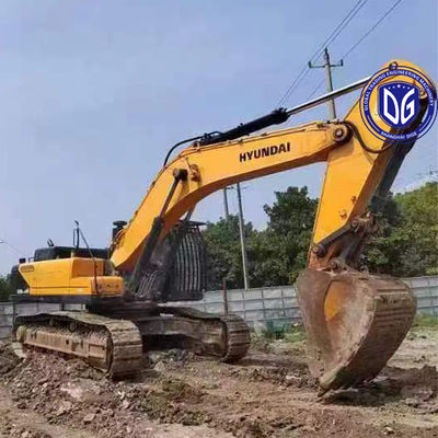 Подержанный Hyundai 520 52тонный большой гидравлический экскаватор, новый и доступный уже сейчас