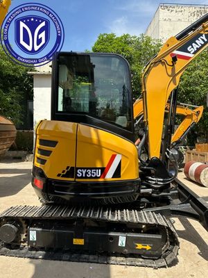 Подержанный гидравлический экскаватор Sany Sy35u 3.5t с продажей мини-экскаватора