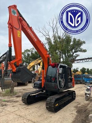 Подержанный экскаватор Hitachi ZX125 12 тонн с хорошим сцеплением и тягой