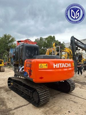 Подержанный экскаватор Hitachi ZX125 12 тонн с хорошим сцеплением и тягой