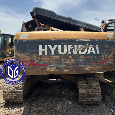 Оригинальный гидравлический экскаватор Hyundai 225 22,5 тонны, в хорошем состоянии, в продаже.