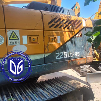 Происхождение Корея Hyundai220 Подержанный Hyundai Excavator 220 Excavator Подержанный Hyundai Excavator 220