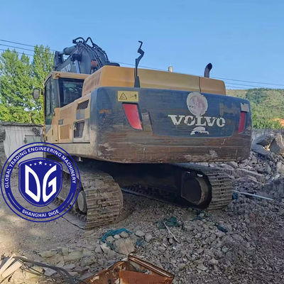 Оригинальная используемая Volvo EC480 48Ton Crawler Excavator Технология снижения шума