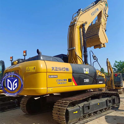Использованный CAT 336D 36Ton Caterpillar Crawler гидравлический экскаватор, специально для крупных строительных объектов