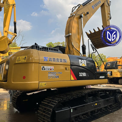 Splendid Использованный гидравлический экскаватор Caterpillar 329 29Ton Выпуск высокого крутящего момента