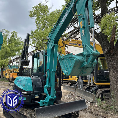 Происхождение Япония SK55 Использованный экскаватор Kobelco SK55 Экскаватор Подержанный экскаватор Kobelco SK55