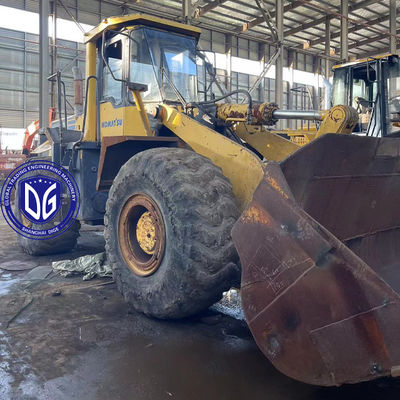 Оригинальный Komatsu WA470-6 Использованный загрузчик Антискользящие рельсы и эффективная система охлаждения