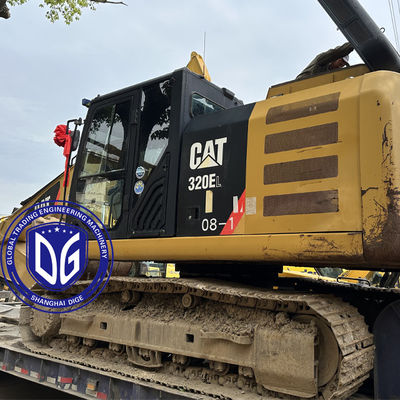 Оригинальный использованный CAT320E 20тонный гидравлический экскаватор, в отличном состоянии, доступен сейчас