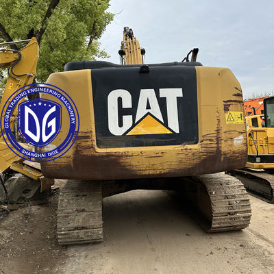 Подержанный CAT320E 20тонный гусеничный полётчик использованный экскаватор оригинальный в хорошем состоянии