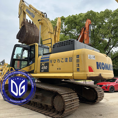 Использованный гусеничный экскаватор Komatsu PC490 49 тонн, крупное горнодобывающее оборудование, оригинал