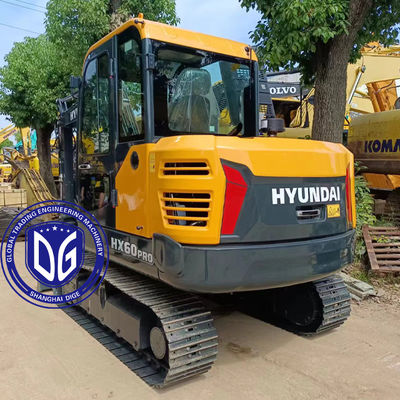 Hyundai HX60 6-тонный экскаватор с новой моделью с низким уровнем шума