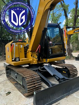 Кошачий экскаватор 307 Использованный гусеничный экскаватор 7 тонн