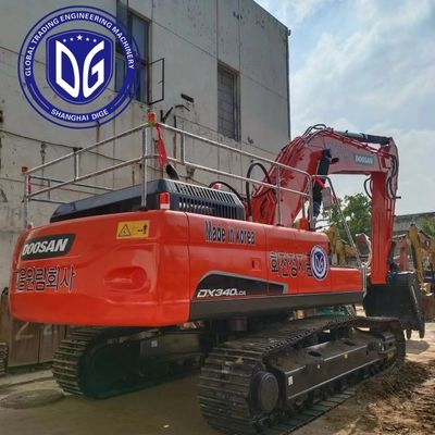 Освободите потенциал строительной площадки с помощью экскаватора Doosan 340