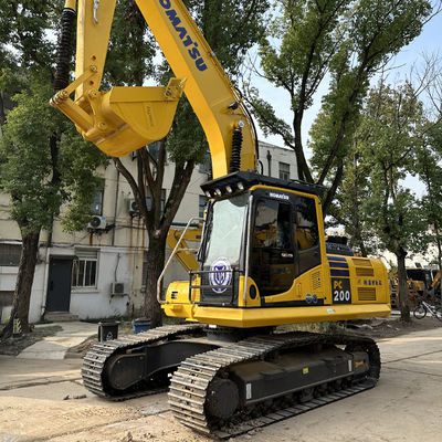 20-тонный экскаватор японской марки Komatsu PC200-8N1 Использованный экскаватор для строительного оборудования Komatsu