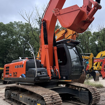 Экскаватор японской марки 20 тонн Hitachi ZX200 Использованный экскаватор для строительного оборудования Hitachi