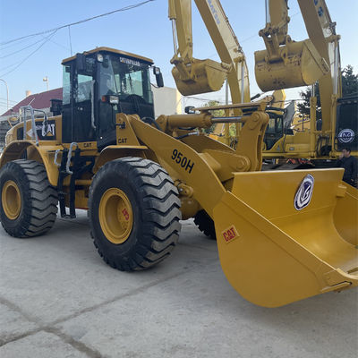 CAT966H Использованный загрузчик для гусениц со стандартной емкостью в 4,2 м3 для различных применений