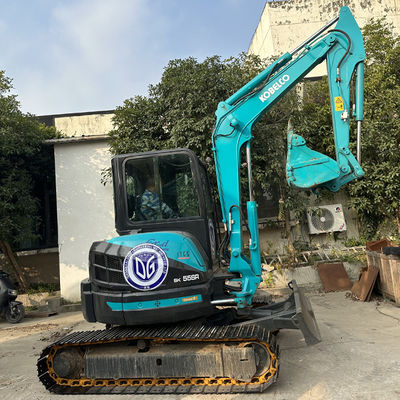 Малый гидравлический экскаватор Kobelco 5.23m*1.96m*2.60m Для небольших строительных площадок