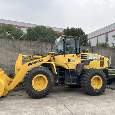 Использованный грузчик WA320-5 Япония Komatsu WA320-3 WA320-5 WA470-3 WA470-6 колесный грузчик В отличном состоянии