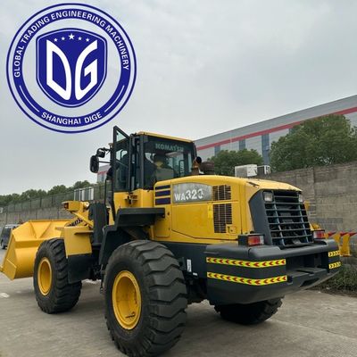 Многофункциональный гидравлический загрузчик Komatsu Wa320 для быстрой и простой обработки материалов