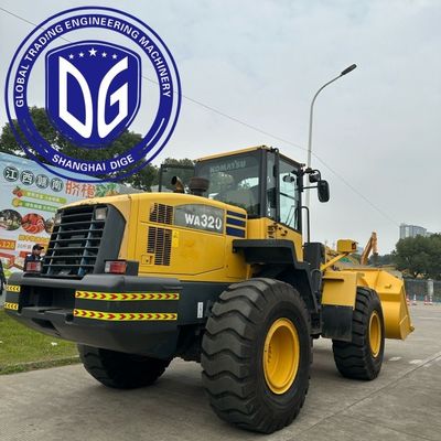 Многофункциональный гидравлический загрузчик Komatsu Wa320 для быстрой и простой обработки материалов