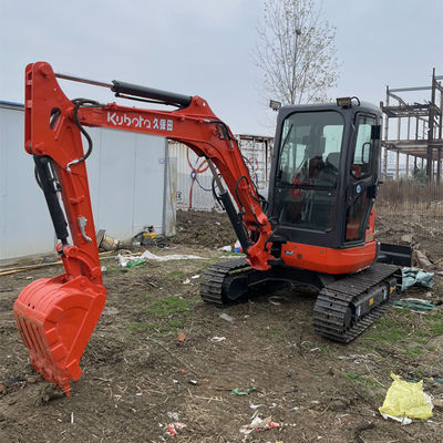 Экскаватор Kubota U35 делает вашу работу быстрее и проще с удобным обслуживанием