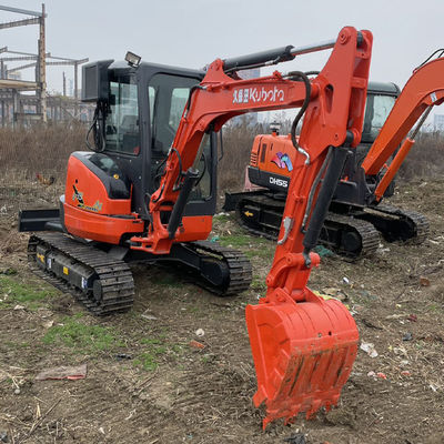 Экскаватор Kubota U35 делает вашу работу быстрее и проще с удобным обслуживанием