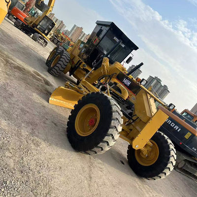 Гидравлический двигатель Caterpillar Grader 140h 14677kg Машины вес для и точного классификации дороги