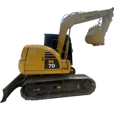 SAA4D95LE Турбонаддувный двигатель Экскобатор Komatsu вторая рука с максимальной высотой выкапывания 7150 мм