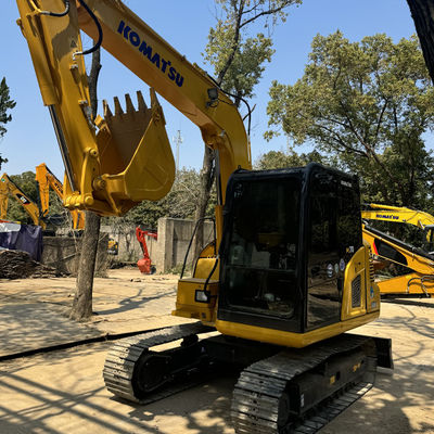 SAA4D95LE Турбонаддувный двигатель Экскобатор Komatsu вторая рука с максимальной высотой выкапывания 7150 мм