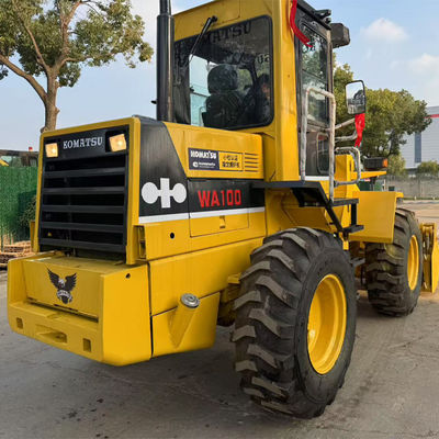 Нагрузчик на кладбище Komatsu WA100 Лучшее оборудование для ваших строительных проектов