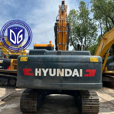 Б/у экскаватор Hyundai 220LC-9S с двигателем Cummins, готов к отправке в Оман