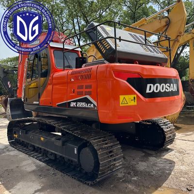 Подержанный экскаватор Doosan DX225 надежное доступное тяжелое оборудование