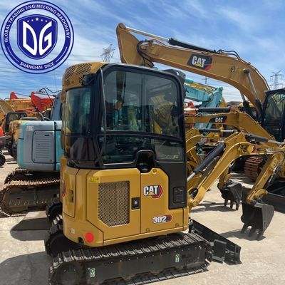 Подержанный Caterpillar 302 мини экскаватор компактный эффективный готовый к работе