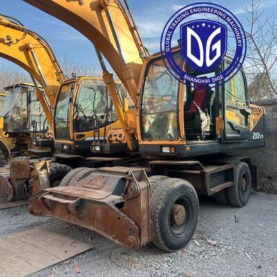 Колесный экскаватор Hyundai 210W-9 на продажу | Эффективный и готовый к экспорту