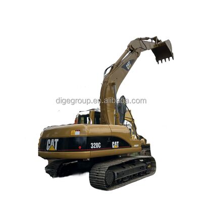 Подержанный экскаватор Caterpillar 320C 20t на складе с лучшей ценой прочный мощный экскаватор для продажи