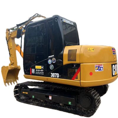 Подержанный экскаватор Caterpillar 307D 7t на складе с лучшей ценой прочный прочный мощный экскаватор для продажи