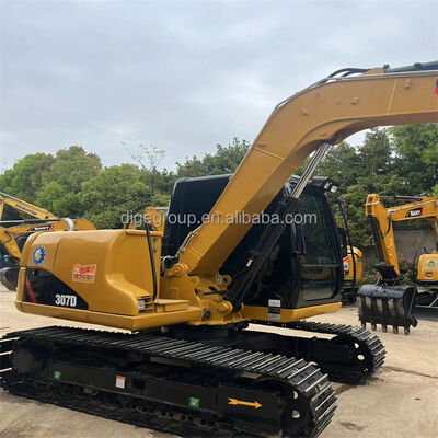 Подержанный экскаватор Caterpillar 307D 7t на складе с лучшей ценой прочный прочный мощный экскаватор для продажи