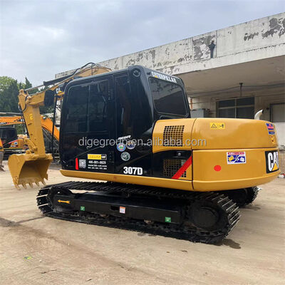 Подержанный экскаватор Caterpillar 307D 7t на складе с лучшей ценой прочный прочный мощный экскаватор для продажи