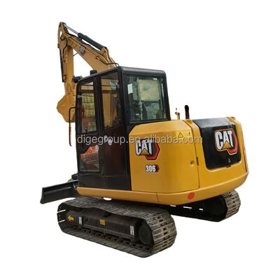 Подержанный экскаватор Caterpillar 306E 6t на складе с дешевой ценой Прочный прочный мощный экскаватор