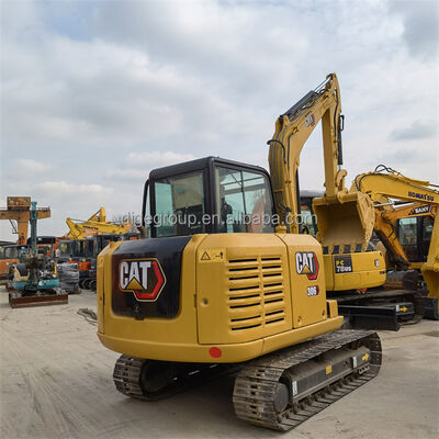 Подержанный экскаватор Caterpillar 306E 6t на складе с дешевой ценой Прочный прочный мощный экскаватор