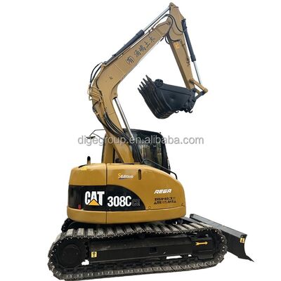 Б/у экскаватор Caterpillar 308C 8т в наличии по низкой цене, горячая распродажа в хорошем состоянии, б/у мощный экскаватор на продажу
