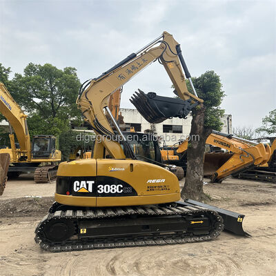 Б/у экскаватор Caterpillar 308C 8т в наличии по низкой цене, горячая распродажа в хорошем состоянии, б/у мощный экскаватор на продажу