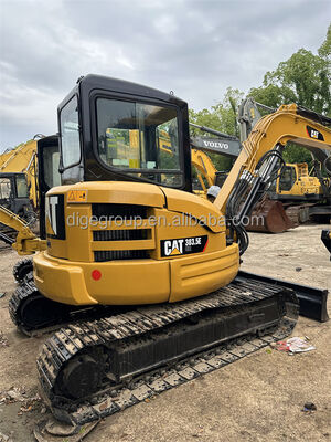 Подержанный экскаватор Caterpillar 303.5E 3.5t на складе с дешевой ценой