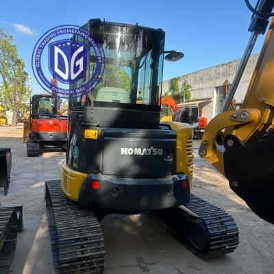 Использованная Япония Komatsu PC40 мини экскаватор 4 тонны Малый гидравлический экскаватор Низкий рабочий день
