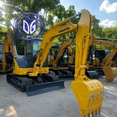 Использованная Япония Komatsu PC40 мини экскаватор 4 тонны Малый гидравлический экскаватор Низкий рабочий день