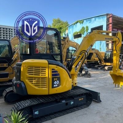 Использованная Япония Komatsu PC40 мини экскаватор 4 тонны Малый гидравлический экскаватор Низкий рабочий день