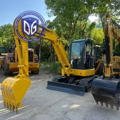 Использованная Япония Komatsu PC40 мини экскаватор 4 тонны Малый гидравлический экскаватор Низкий рабочий день