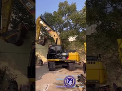 320D2 20-тонный использованный гусеничный экскаватор с превосходными возможностями обработки нагрузки