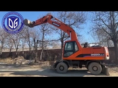 Подержанный экскаватор на колесах Doosan DH210 в отличном состоянии
