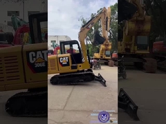Использованная 306E 6T Caterpillar Crawler Mini Excavator Система управления быстрой реакцией
